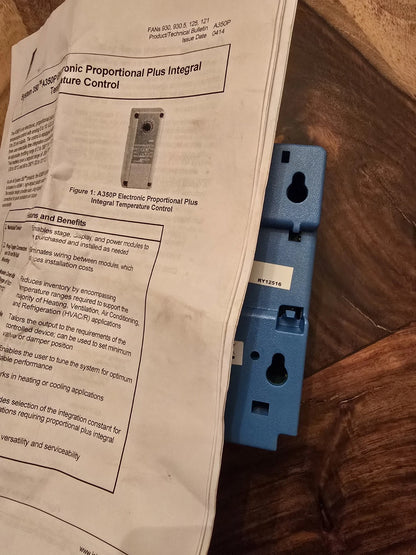 Johnson Controls A350PS-1 Eletronic Proportional Plus Integral Temperature Control