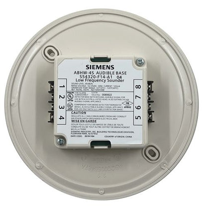 Siemens ABHW-4S Audible Detector Base