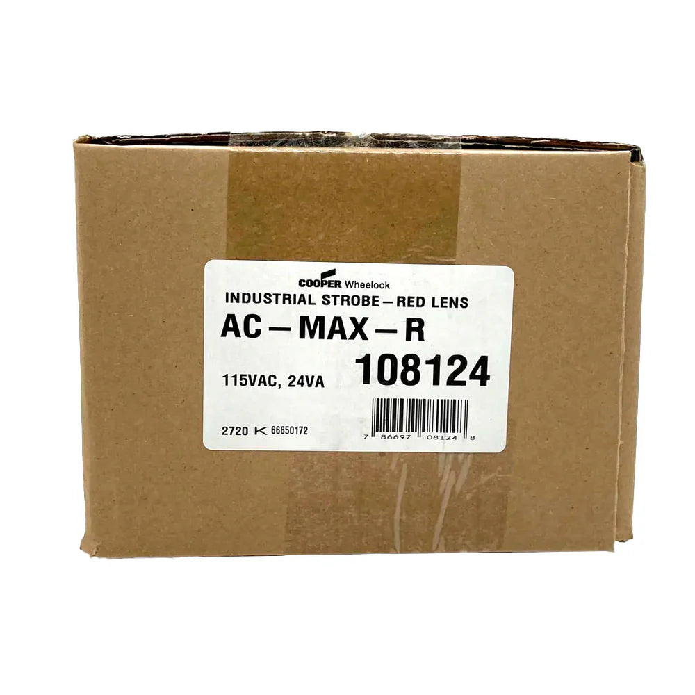 Wheelock AC-MAX-R AC Max Indust Strobe
