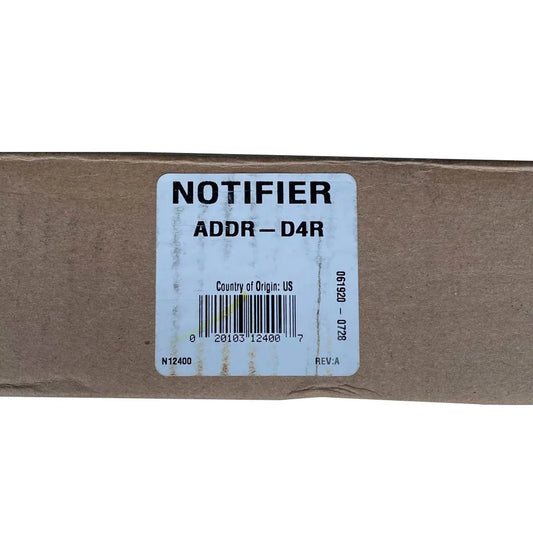 Notifier ADDR-D4R Four-Tier-Sized Door Red