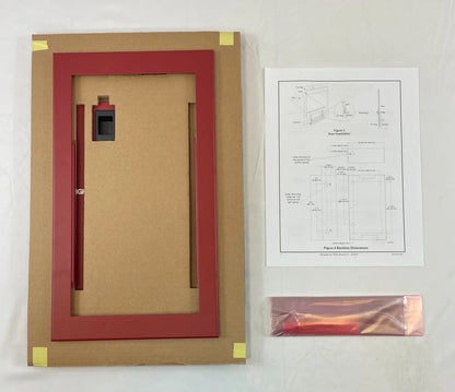 Notifier AFAWS-LS Latch Door for Surface-Mount Red