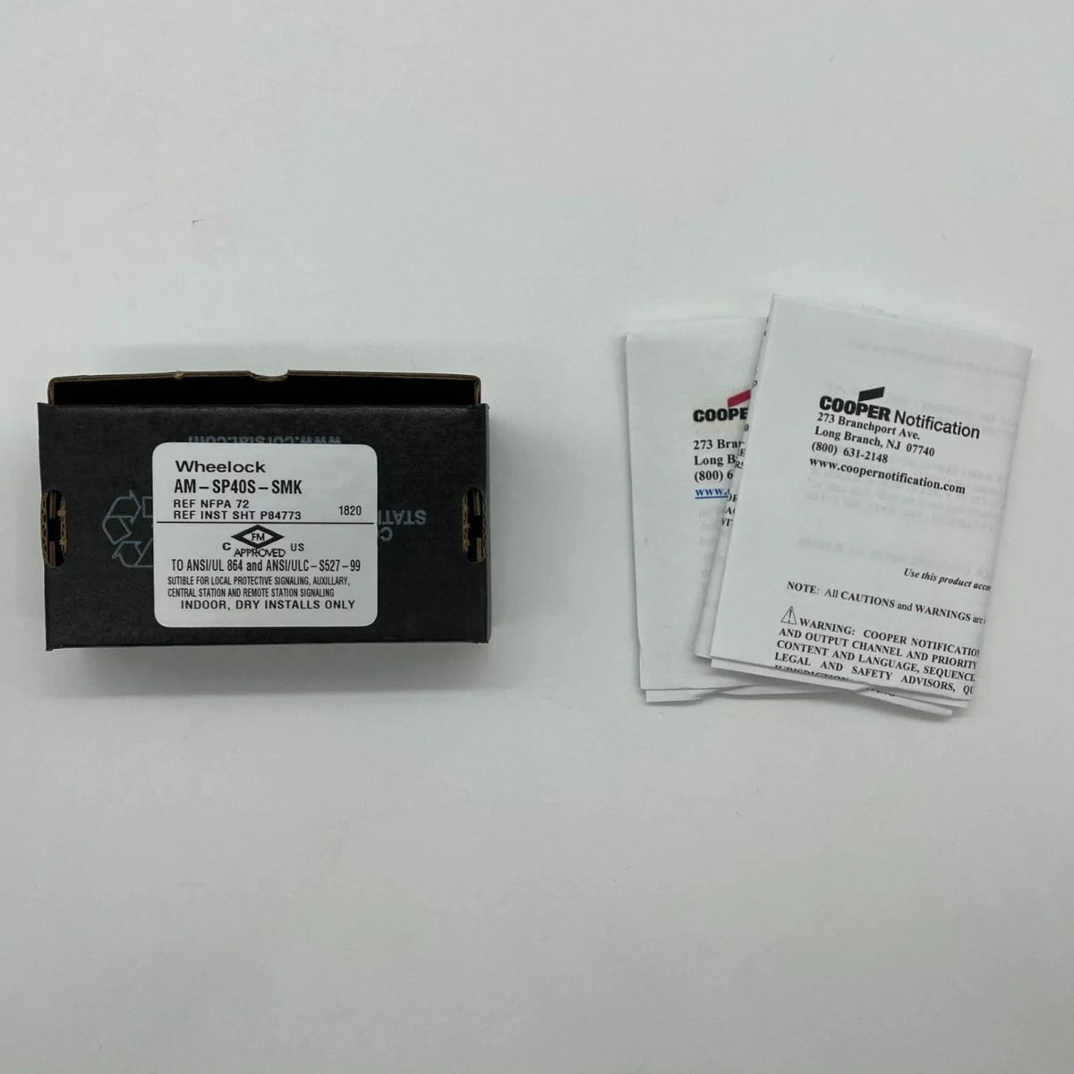 Wheelock AM-SP40S-SMK 8-Message Standard Message Kit