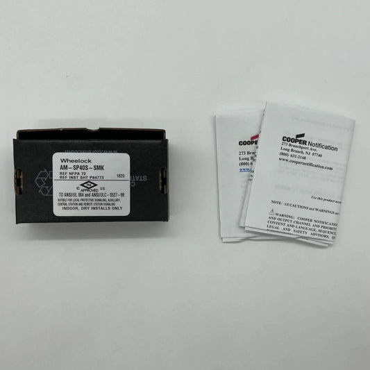 Wheelock AM-SP40S-SMK 8-Message Standard Message Kit