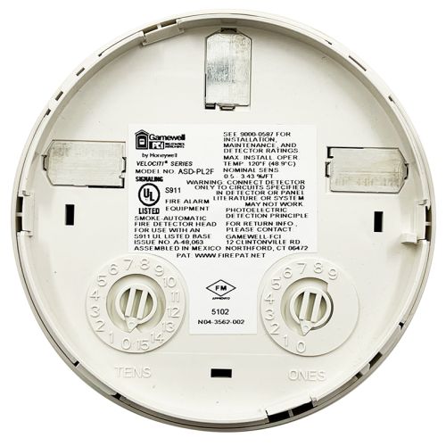 Gamewell FCI ASD-PL2F Photoelectric Smoke Detector - USED