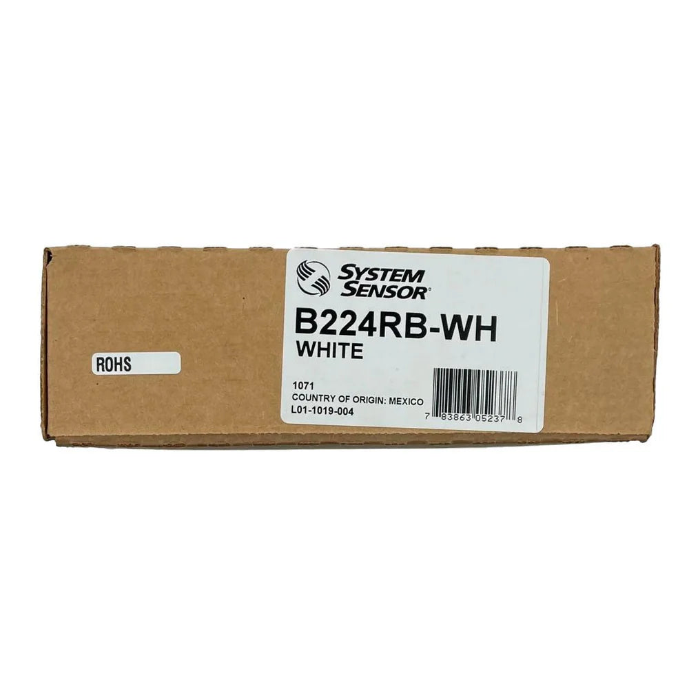 System Sensor B224RB-WH Relay Base White