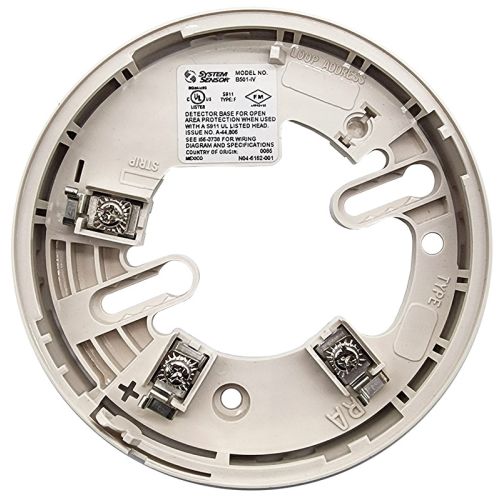 System Sensor B501-IV Plug-In Detector Base (Ivory)