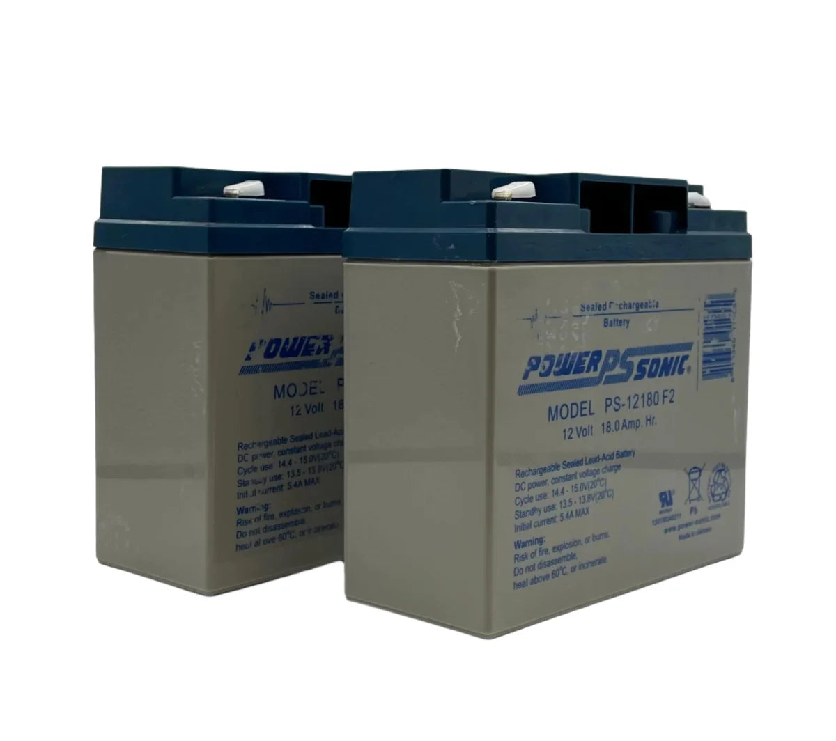 Power Sonic BAT-12180-BP Battery 12V 18Ah