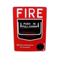 Fire-Lite BG-12LO Outdoor Manual Pull Station (w/ key lock)