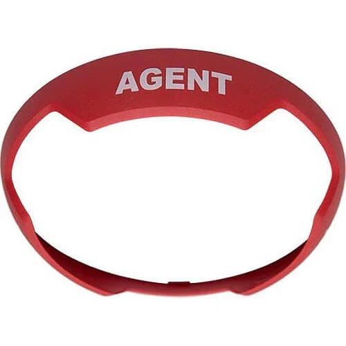 System Sensor BZRC-AG Horn Strobe Ceiling Red Bezel Kit
