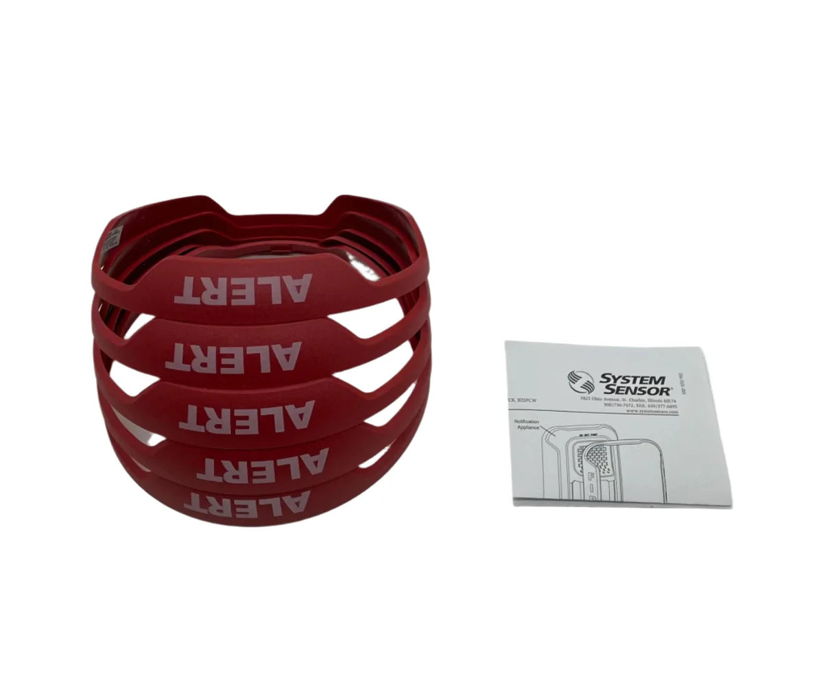 System Sensor BZSPRC-AL Red Bezel
