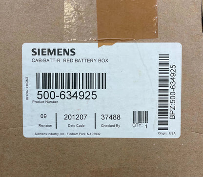 Siemens CAB-BATT-R Battery Box