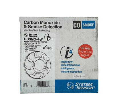 System Sensor COSMO-4W Smoke and Carbon Monoxide Detector