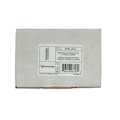 Edwards D16L-IO-2 16 Zone LED Annunciator