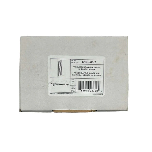 Edwards D16L-IO-2 16 Zone LED Annunciator