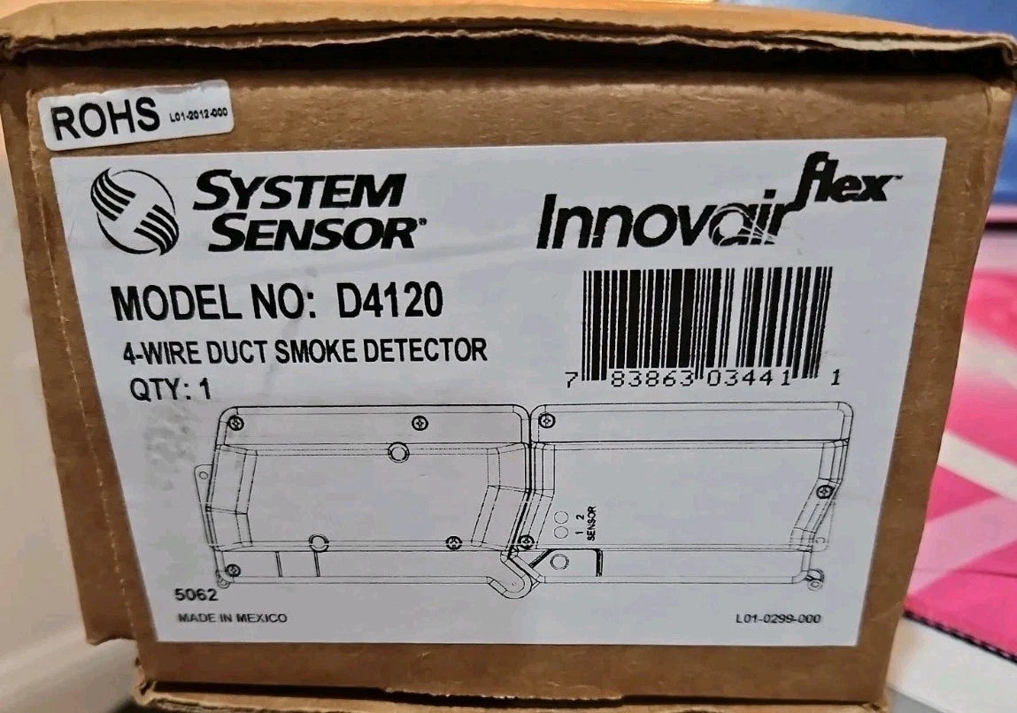 System Sensor D4120 Photoelectric Duct Smoke Detector