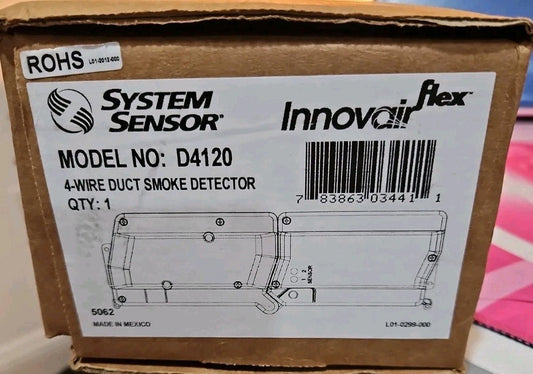 System Sensor D4120 Photoelectric Duct Smoke Detector