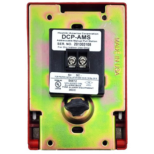 Hochiki DCP-AMS Addressable Manual Pull Station