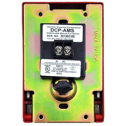 Hochiki DCP-AMS Addressable Manual Pull Station