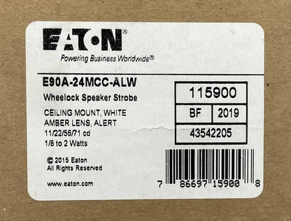 Wheelock E90A-24MCC-ALW Speaker Strobe