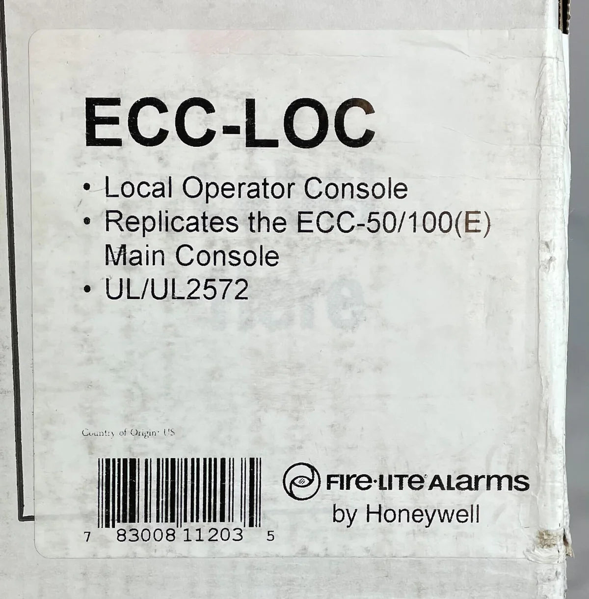 Fire-Lite ECC-LOC Local Operator Console