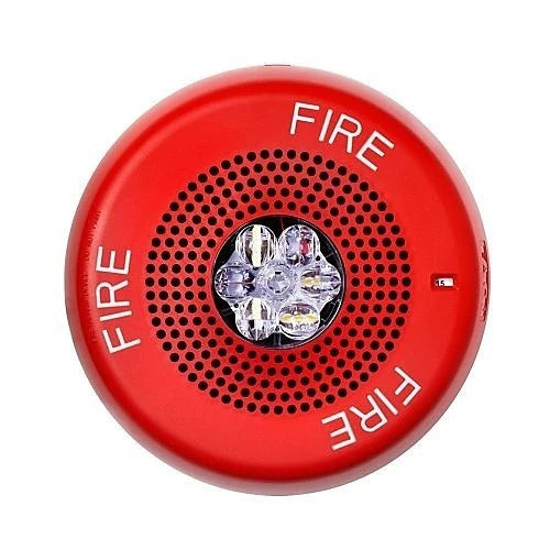 Wheelock ELCHSRC Eluxa Horn Strobe, FIRE Lettering, Ceiling Mount