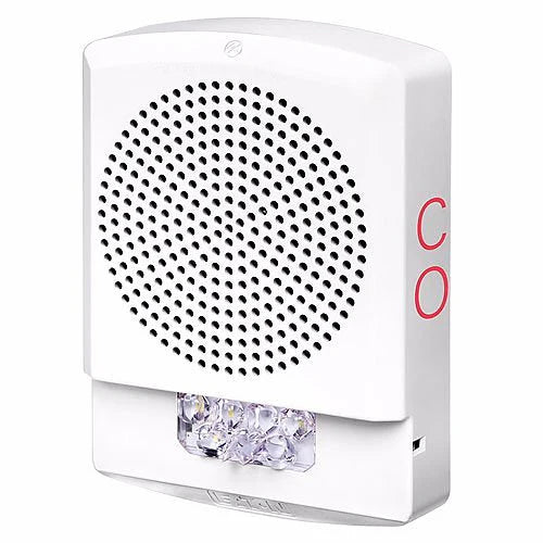 Wheelock ELFHSW-CO Eluxa Low Frequency Indoor Horn Strobe CO Marking