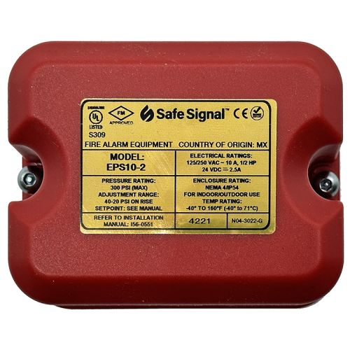 System Sensor EPS10-2 Alarm Pressure Switch