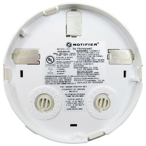 Notifier FCO-951-IV Advanced Multicriteria Fire / CO Detector (Ivory)