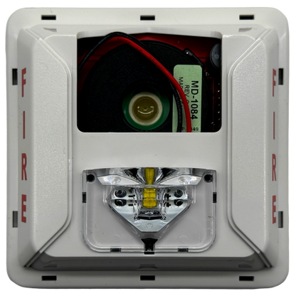Mircom FHS-400-WW Wall Mount Horn Strobe (White)