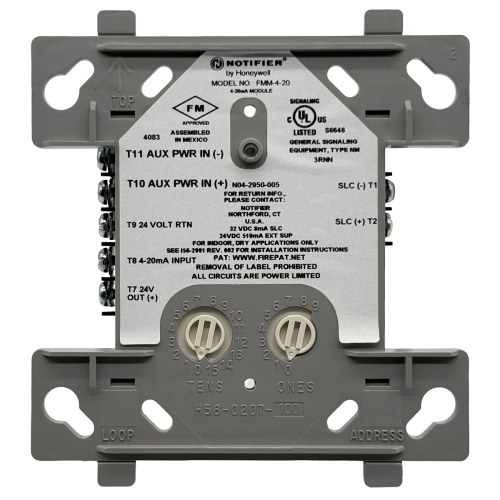 Notifier FMM-4-20 Analog Input Module