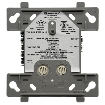 Notifier FMM-4-20 Analog Input Module