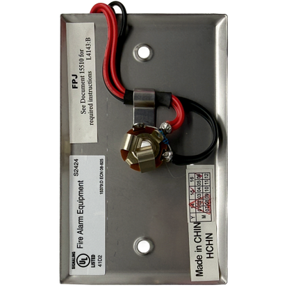Notifier FPJ Firefighter Phone Jack