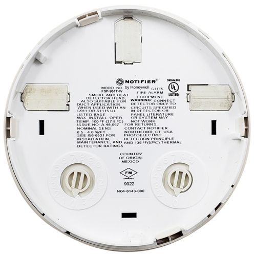 Notifier FSP-951T-IV Photoelectric Sensor Head w/ Thermal Sensor (Ivory)