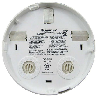 Notifier FST-951H High Temp 190F Heat Detector (White)