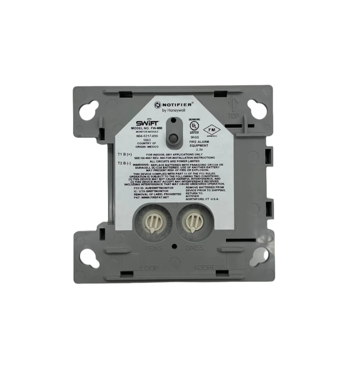 Notifier FW-MM Wireless Addressable Monitor Module