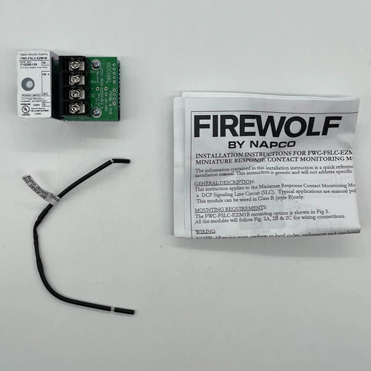 Napco FWC-FSLC-EZM1B Addressable SLC Single Input Module