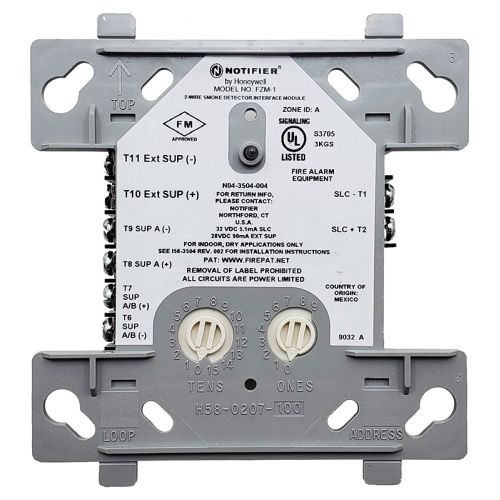 Notifier FZM-1 Two-Wire Smoke Detector Monitor Module