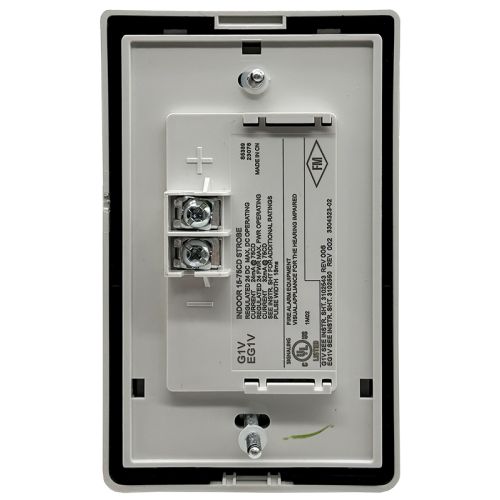 Edwards EST G1VWN Compact Wall Mount Strobe (White)