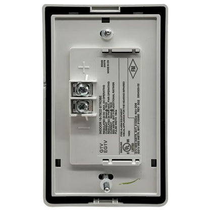 Edwards EST G1VWN Compact Wall Mount Strobe (White)