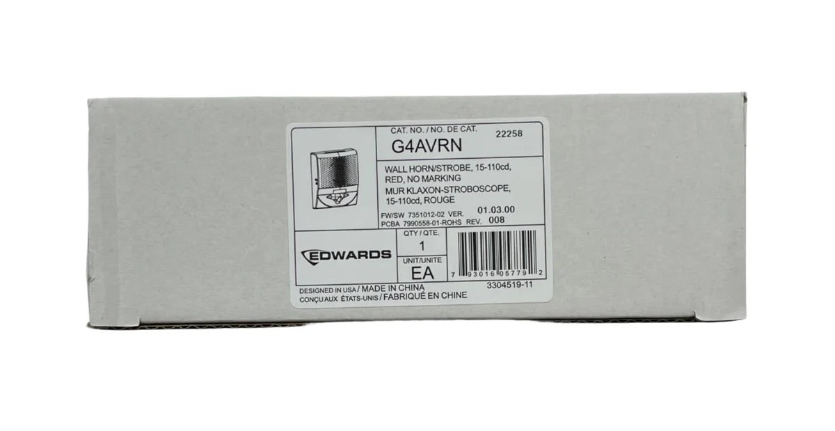 Edwards G4AVRN Wall Horn Strobe