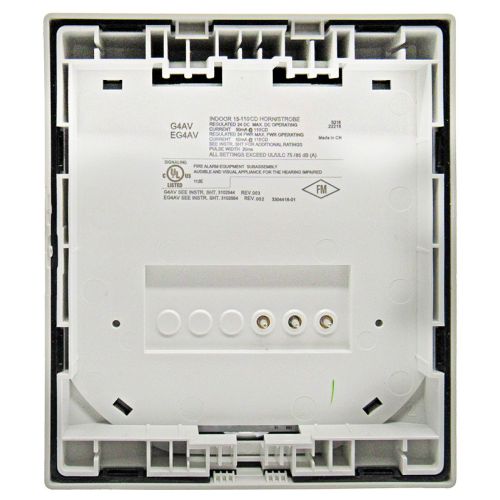 Edwards EST G4AVWF Wall Mount Horn Stobe (White)