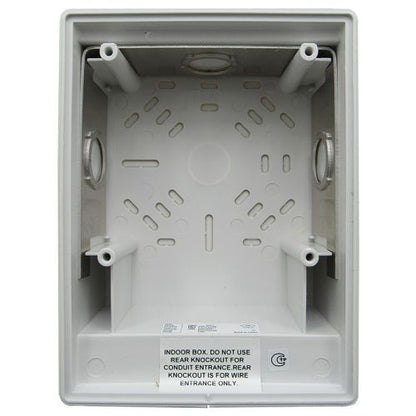 Edwards EST G4B Surface Back Box (White)