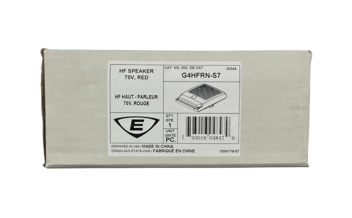 Edwards G4HFRN-S7 Genesis High Fidelity Wall Speaker