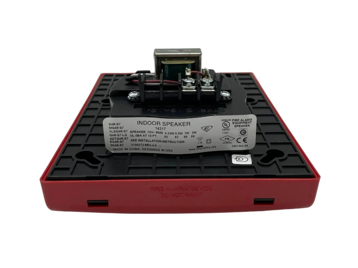 Edwards G4R-S7 Speaker 70V Red