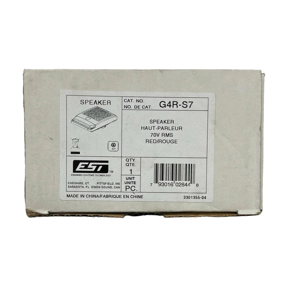 Edwards G4R-S7 Speaker 70V Red