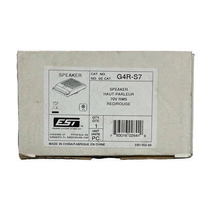 Edwards G4R-S7 Speaker 70V Red