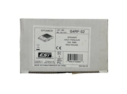Edwards EST G4RF-S2 Fire Alarm Speaker