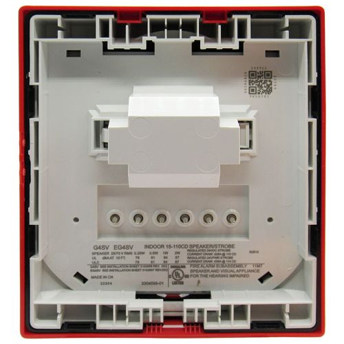 Edwards EST G4SVRF Speaker Strobe