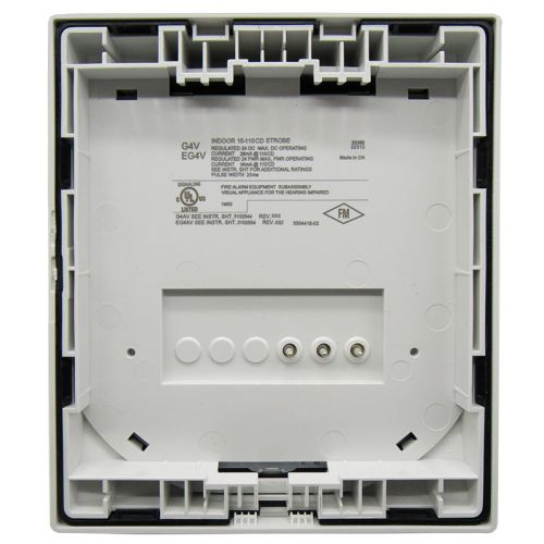 Edwards EST G4VWF Wall Mount Strobe (White)