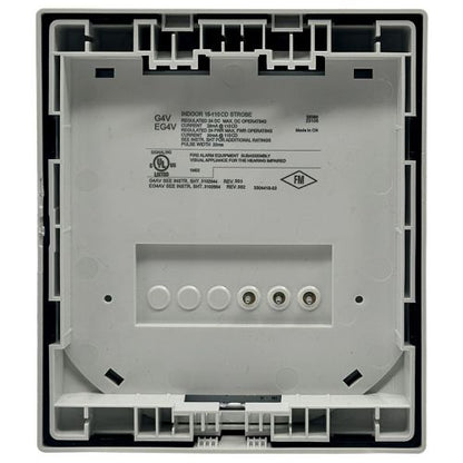 Edwards EST G4VWN Wall Mount Strobe (White)